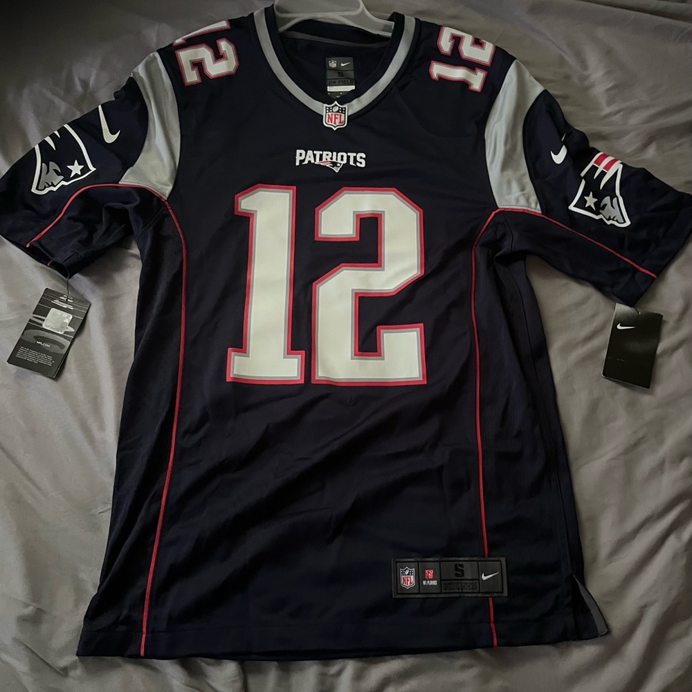 NFL On Field Jersey - Navy and Gray